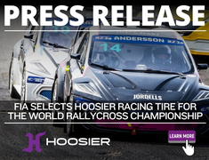 FIA Selects Hoosier Racing Tire for World Rallycross Championship